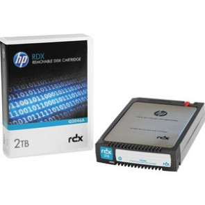 HPE Q2046A - 2 TB / 4 TB - 2.5 - Storage Media - RDX Hard Drive Cartridge
