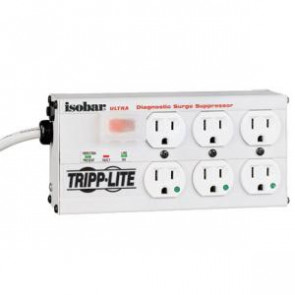 Tripp Lite ISOBAR6ULTRAHG Isobar Surge Protector Medical Metal 6 Outlet 15' Cord