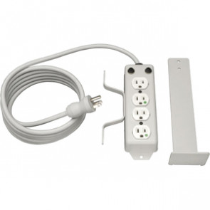 Tripp Lite PS410HGOEMX Power Strip Hospital Medical Cord Wrap Drip Shield 4 Outlet 10' Cord