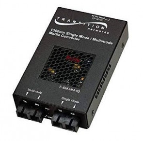 SGPAT1013-105-NA - Transition Dual Port 10/100/1000 PoE+ RJ-45 to 1000Base-SX Multi-Mode SC Media Converter