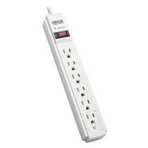 TLP606TAA - Tripp Lite 6-Outlet 6 x NEMA 5-15R 12V Surge Protector Strip with 6ft Cord
