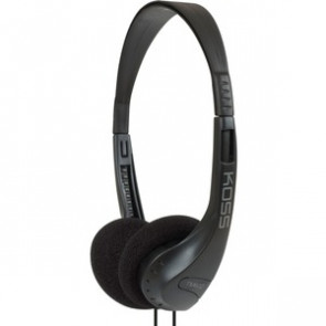 Koss TM-602 Headphone - Stereo - Black - 4 ft Cable